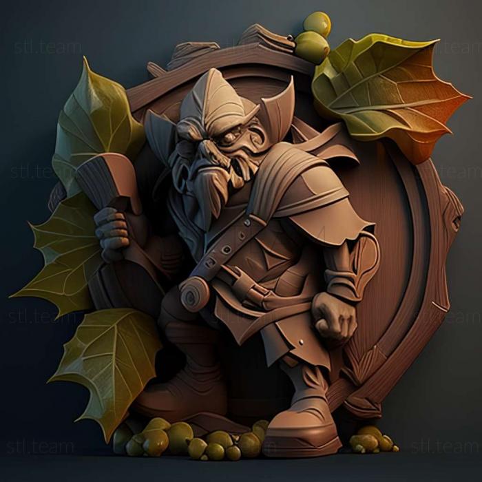 3D model Goblin Harve The Mighty Quegame (STL)